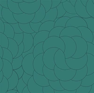 Rouleau de papier peint décoratif vert émeraude Mousse
